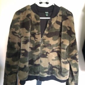 Fuzzy Camo jacket